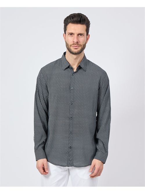 Camicia uomo Armani Exchange in cotone ARMANI EXCHANGE | XM000668-AF10253FB007